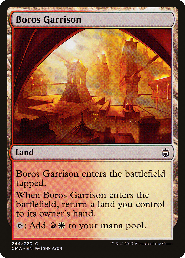 Boros Garrison (CMA-244) - Anthologie du commandant 
