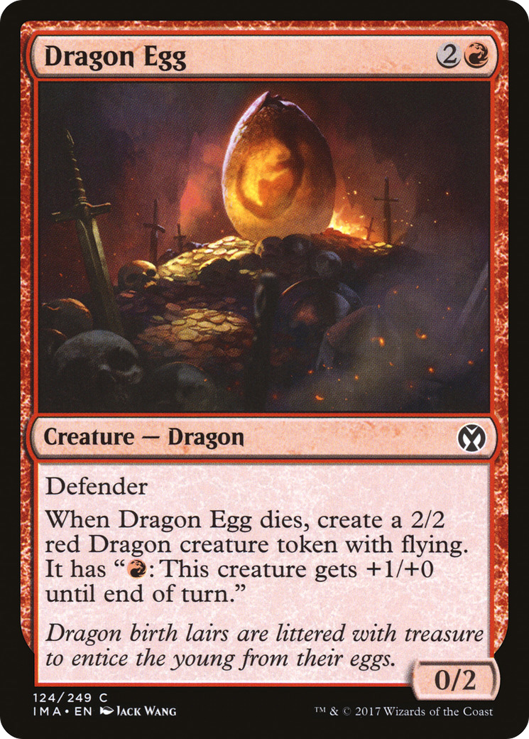 Dragon Egg (IMA-124) - Iconic Masters Foil
