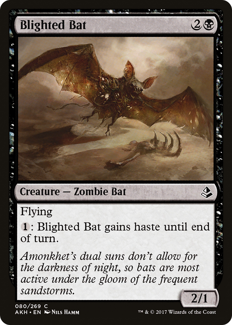 Chauve-souris infectée (AKH-080) - Feuille d'Amonkhet