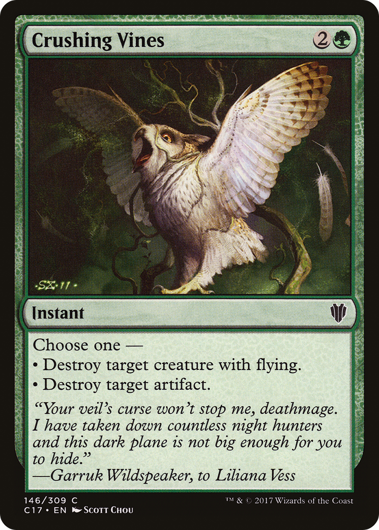 Écraser les vignes (C17-146) - Commander 2017 