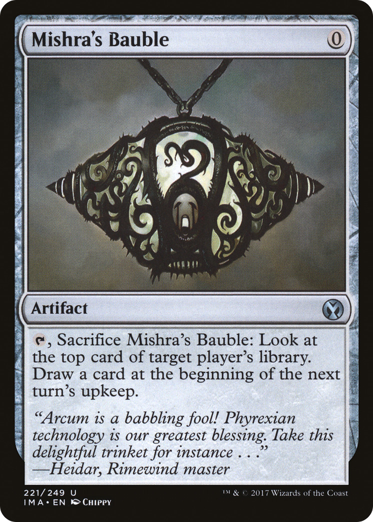 Mishra's Bauble (IMA-221) - Iconic Masters