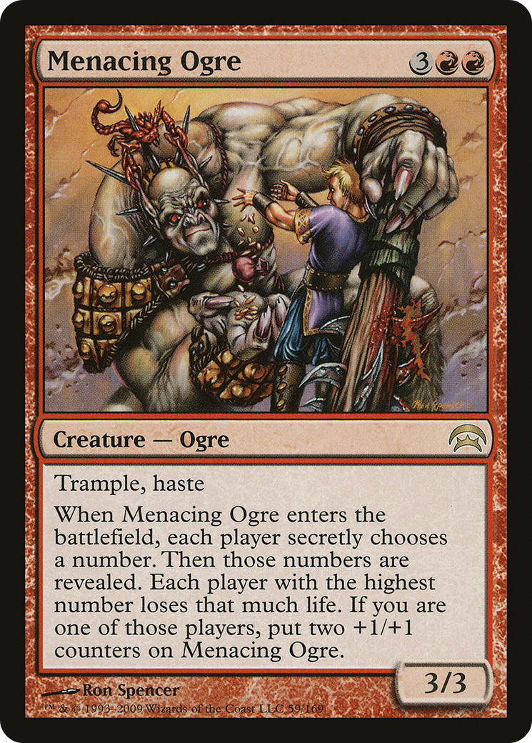 Ogre menaçant (HOP-059) - Planechase 