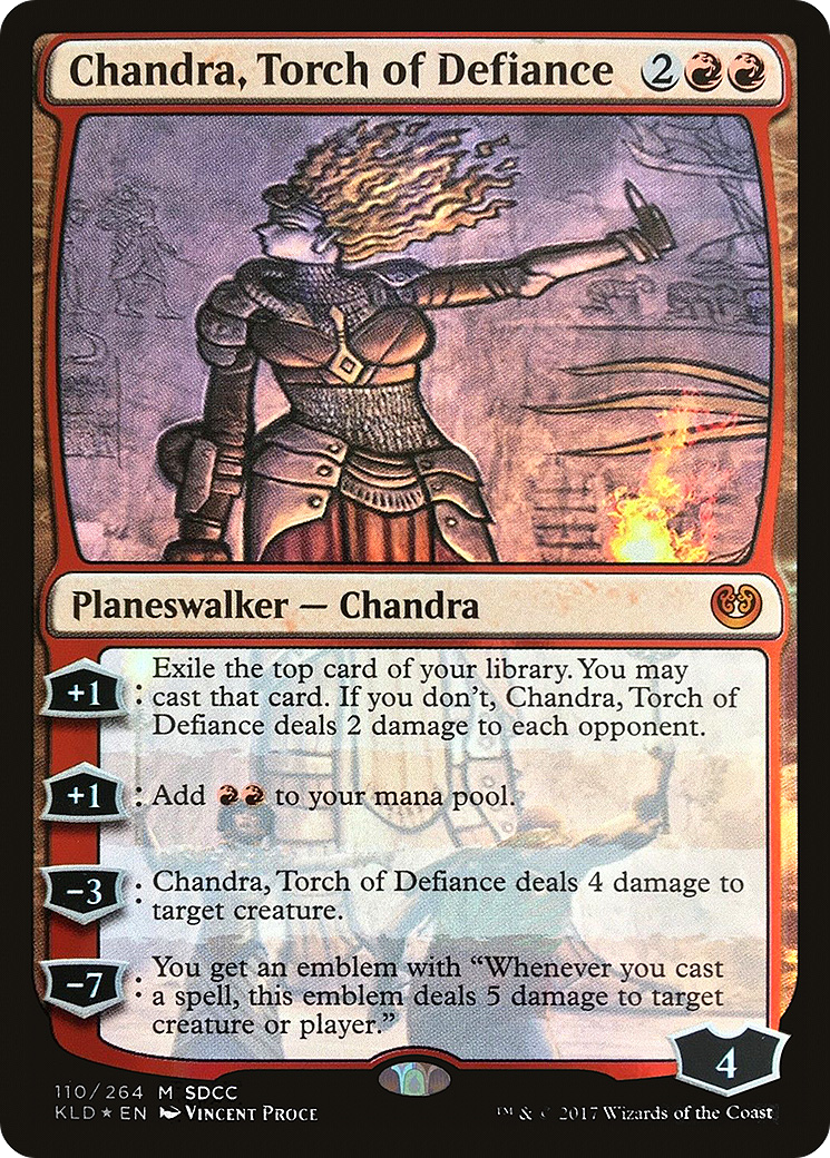Chandra, Torche de la Défiance (PS17-110) - San Diego Comic-Con 2017 
