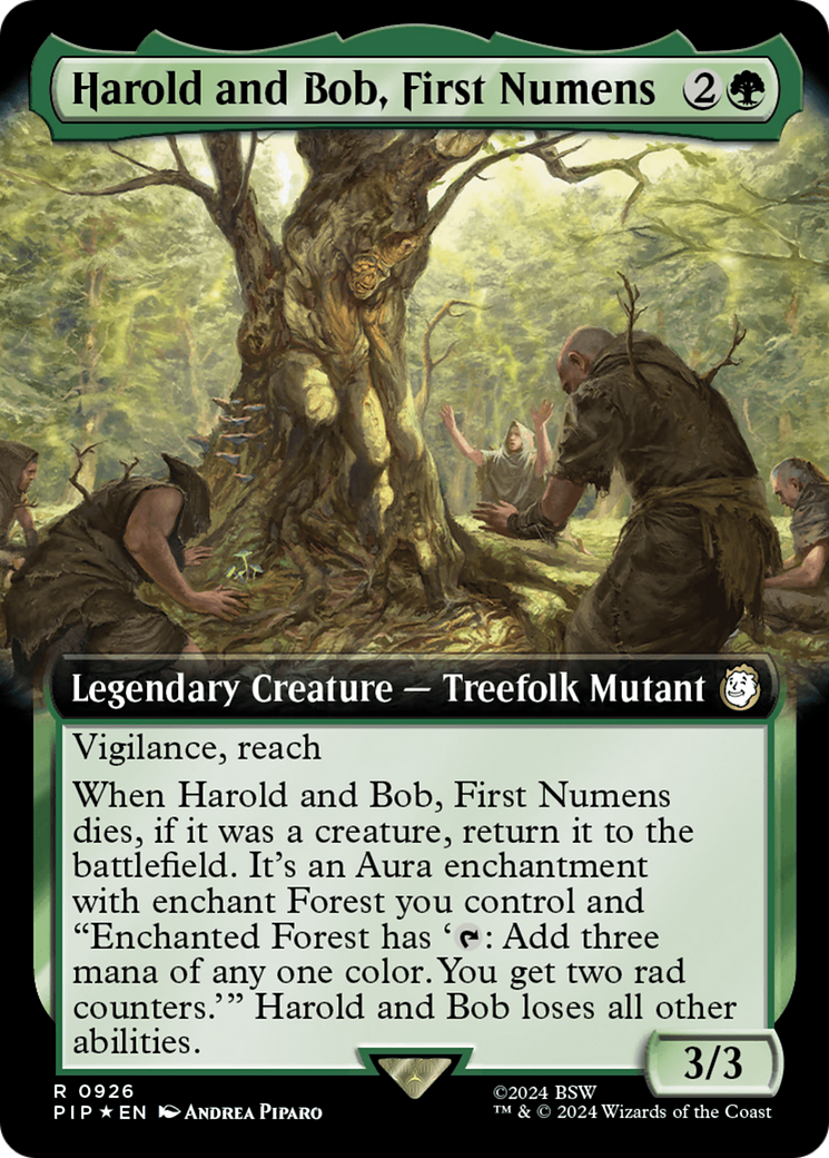Harold et Bob, Premiers Numens (PIP-926) - Fallout : (Extended Art) Foil 