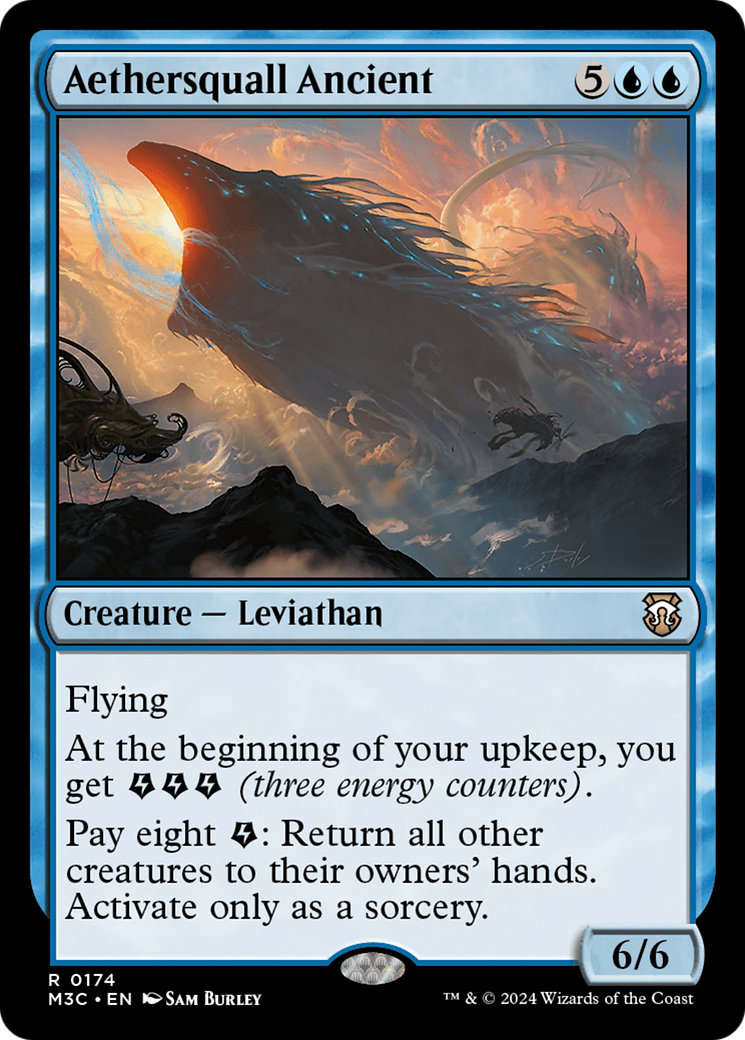 Aethersquall Ancient (M3C-174) - Commandant de Modern Horizons 3 