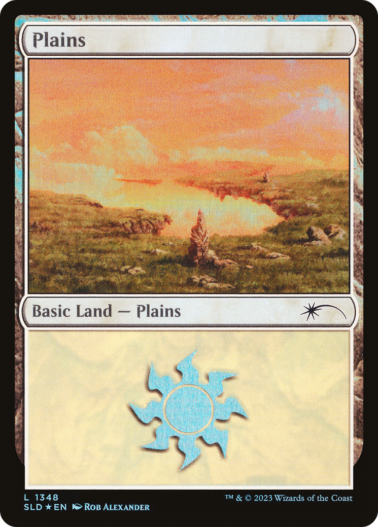 Plains (1348) (SLD-1348) - Secret Lair Drop Foil