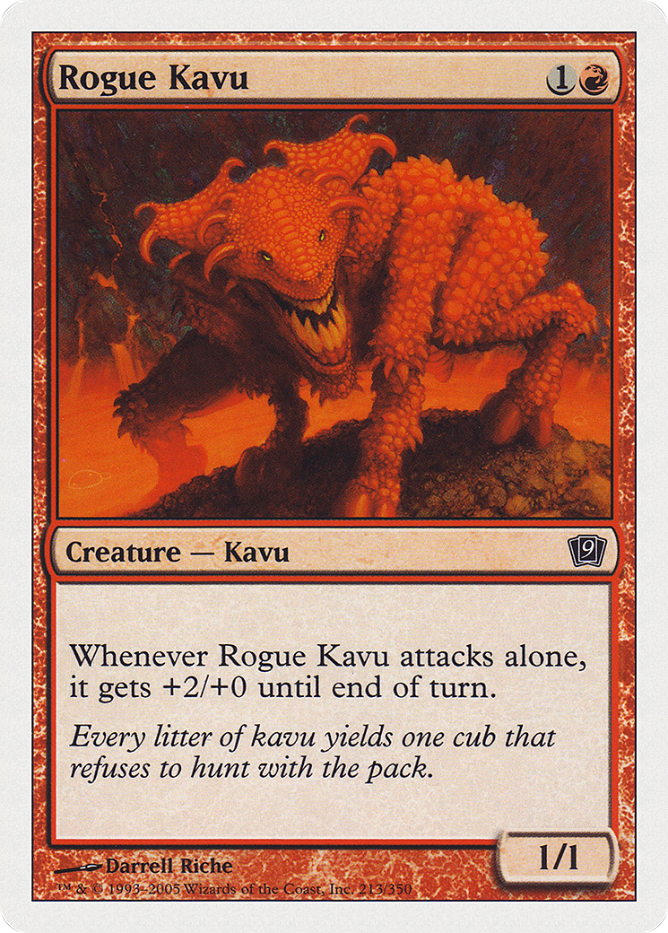 Rogue Kavu (9ED-213) - Neuvième édition