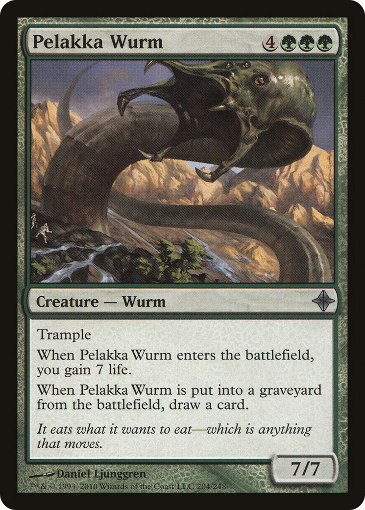 Pelakka Wurm (ROE-204) - Rise of the Eldrazi Foil