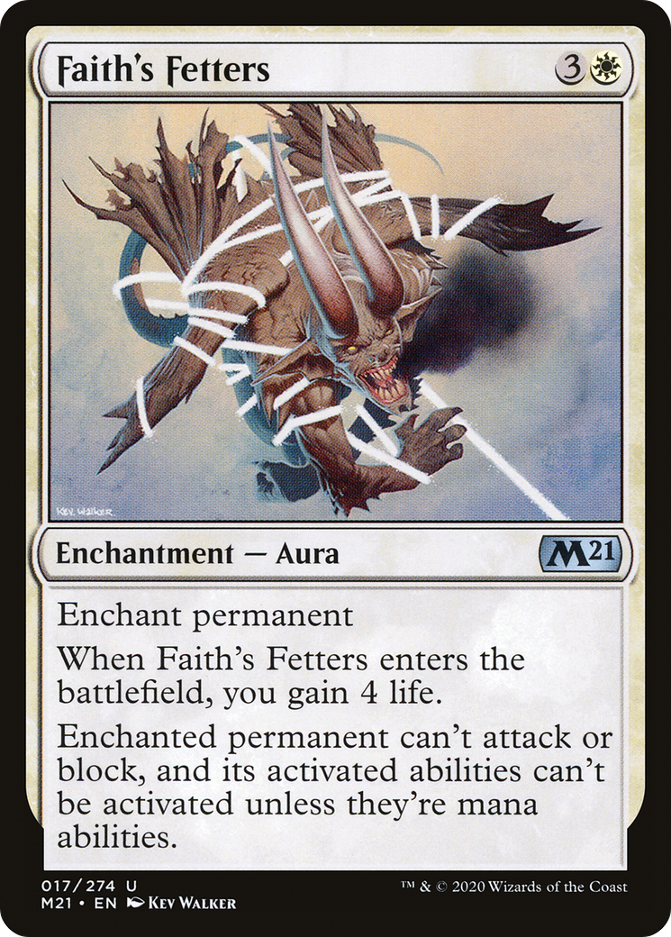 Faith's Fetters (M21-017) - Core Set 2021