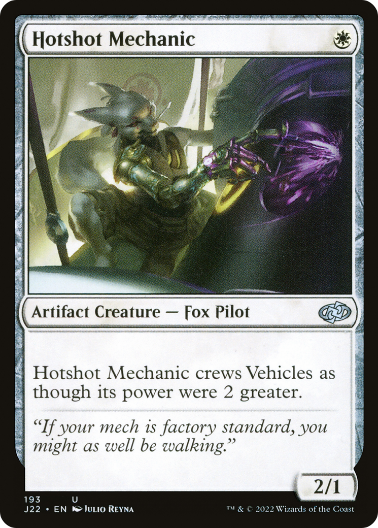 Mécanicien Hotshot (J22-193) - Jumpstart 2022 