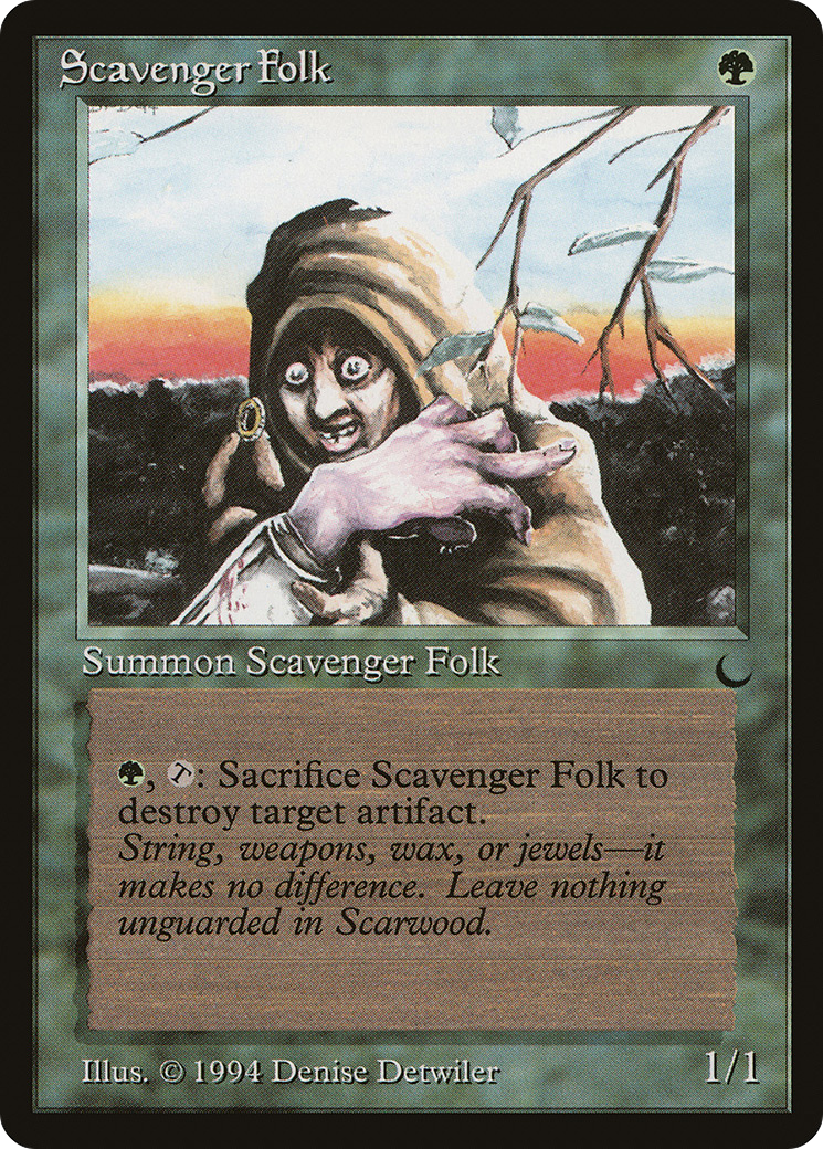 Scavenger Folk (DRK-087) - The Dark