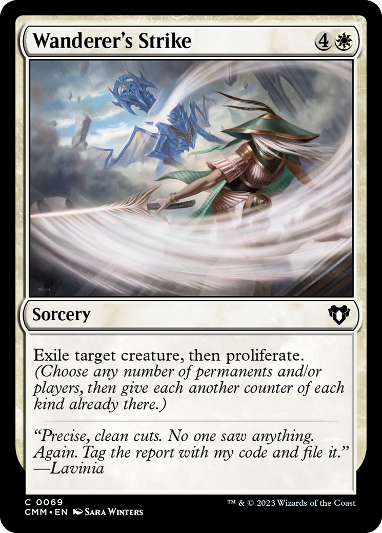 Frappe du vagabond (CMM-069) - Commander Masters Foil