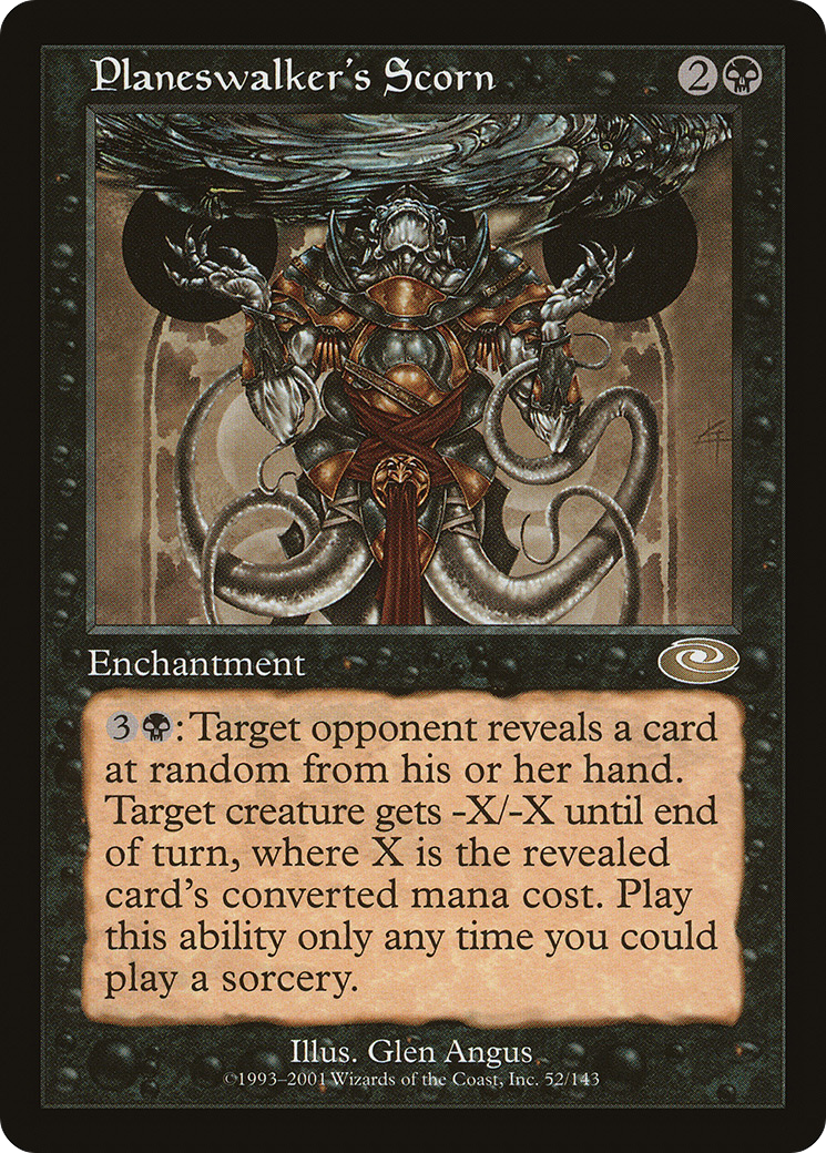 Planeswalker's Scorn (PLS-052) - Planeshift Foil 