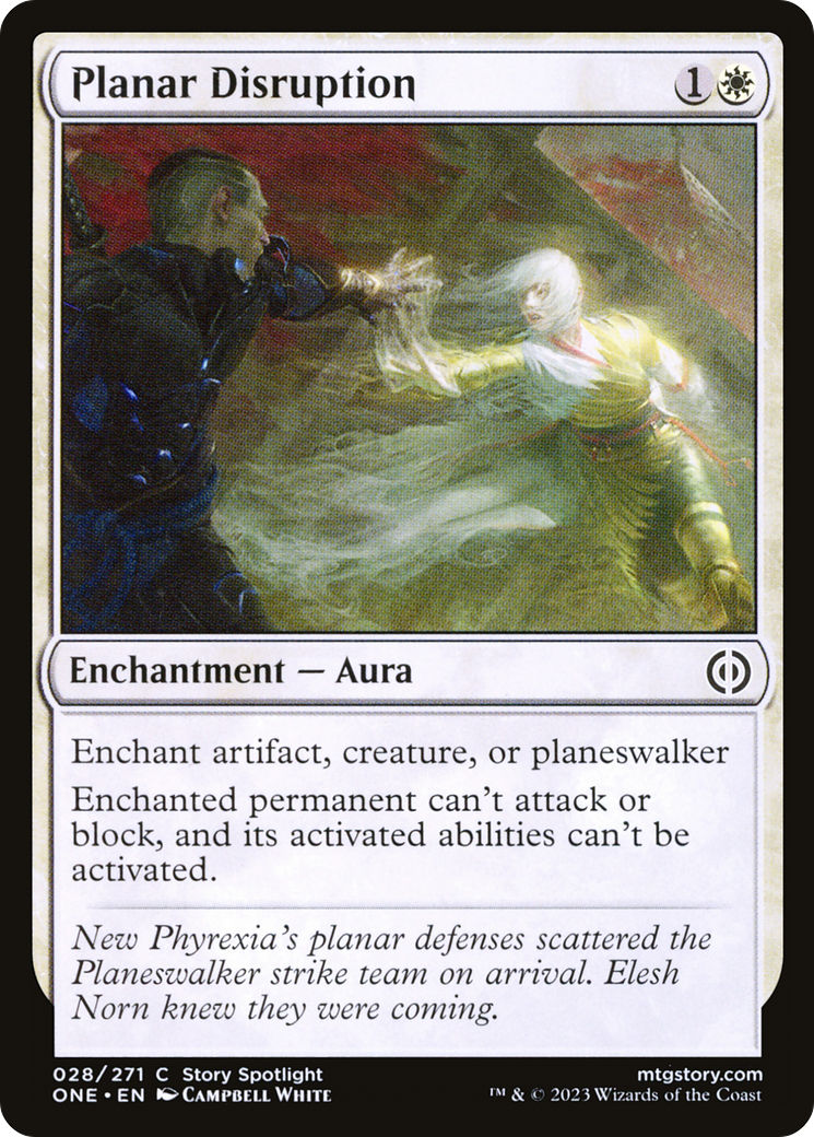 Planar Disruption (ONE-028) - Phyrexia: All Will Be One Foil