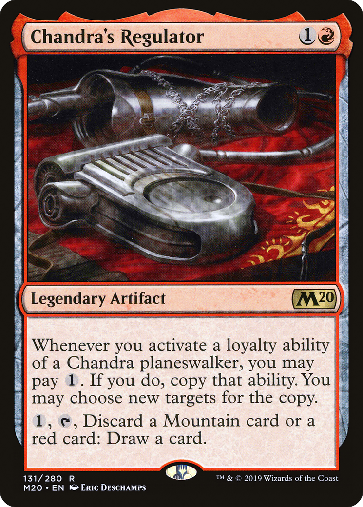 Chandra's Regulator (M20-131) - Core Set 2020 Foil