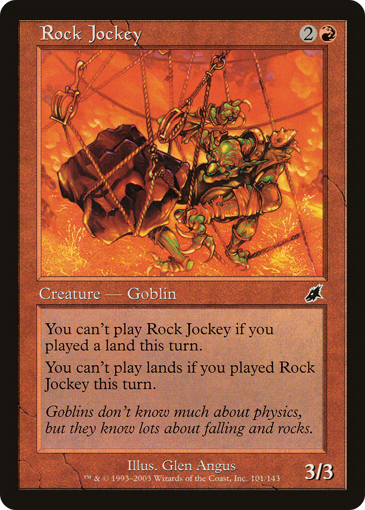 Rock Jockey (SCG-101) - Scourge Foil