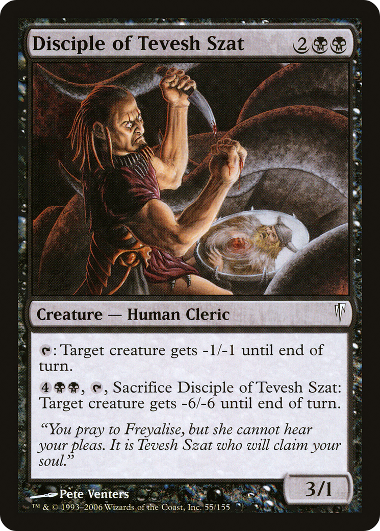 Disciple de Tevesh Szat (CSP-055) - Coldsnap Foil 
