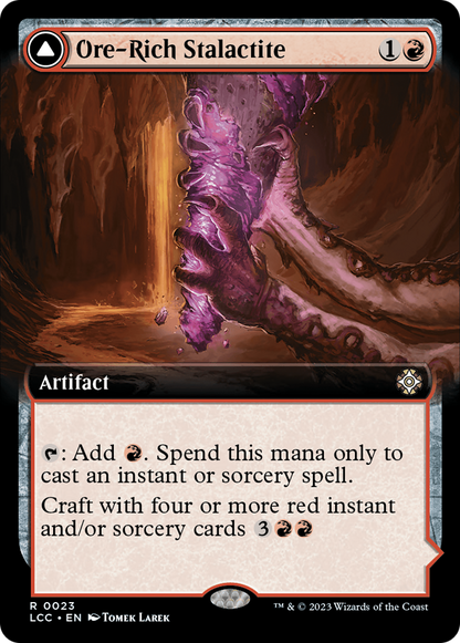 Ore-Rich Stalactite (Extended Art) (LCC-023) - The Lost Caverns of Ixalan Commander: (Extended Art)
