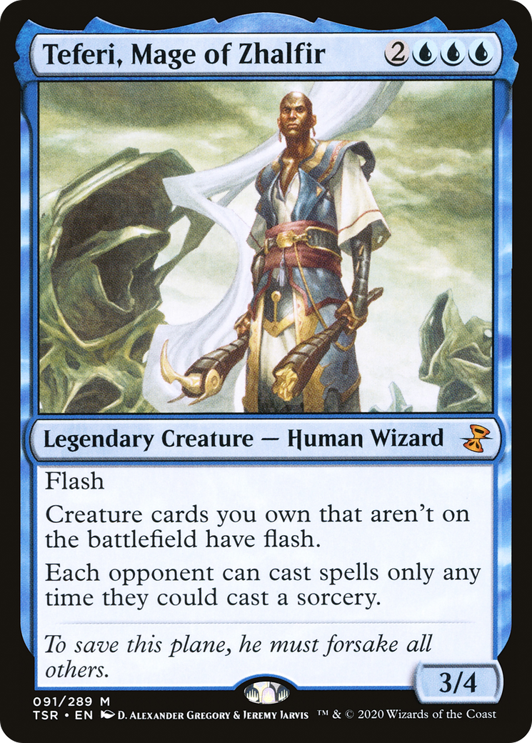 Teferi, Mage de Zhalfir (TSR-091) - Time Spiral Remastered 