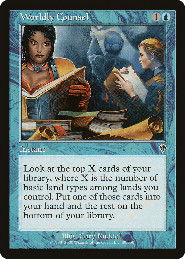Conseil du monde (INV-089) - Invasion Foil 