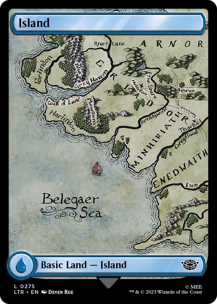 Île (LTR-275) - Le Seigneur des Anneaux : Contes de la Terre du Milieu 