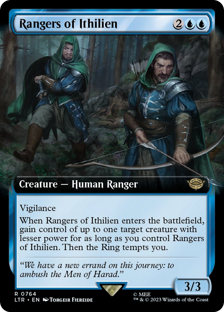 Rangers d'Ithilien (LTR-764) - Le Seigneur des Anneaux : Les Contes de la Terre du Milieu : (Illustration étendue)