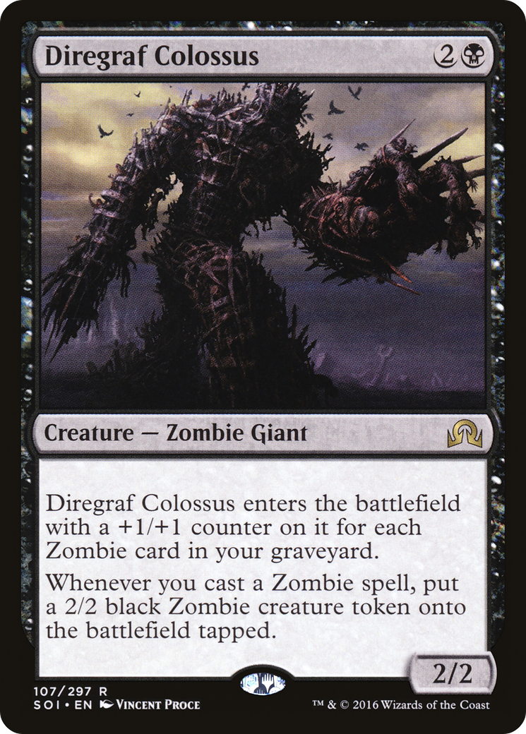 Diregraf Colossus (SOI-107) - Shadows over Innistrad Foil