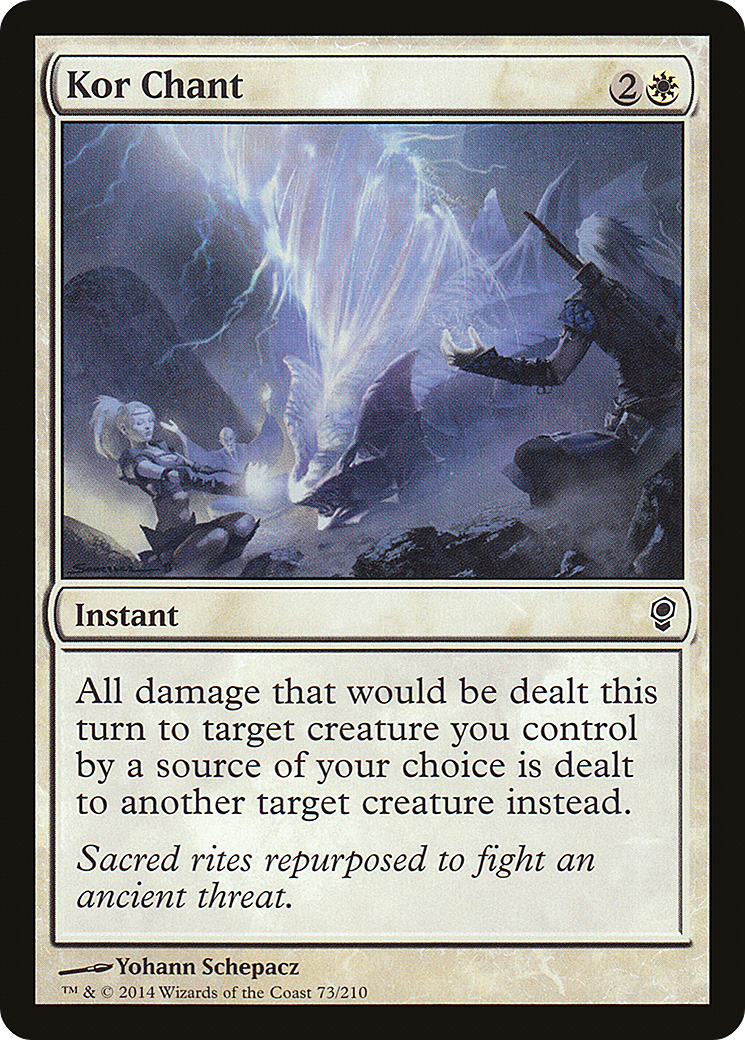 Kor Chant (CNS-073) - Conspiration Foil 