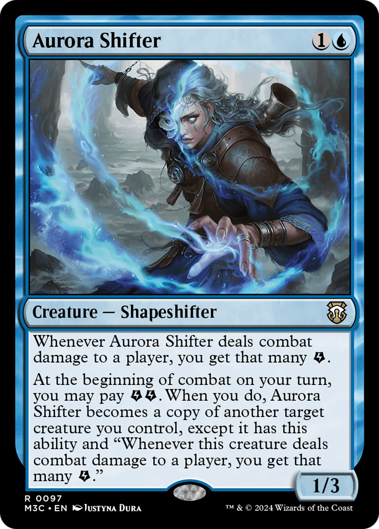 Aurora Shifter (M3C-097) - Commandant de Modern Horizons 3 