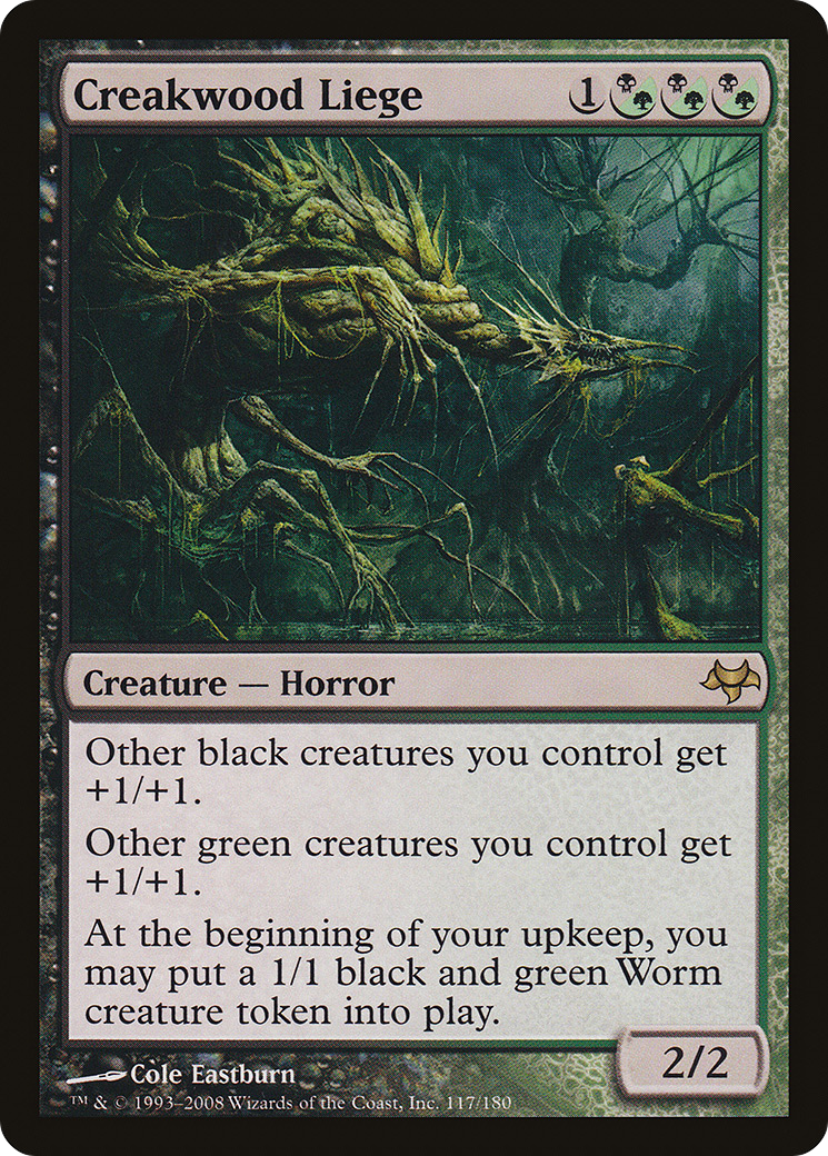 Creakwood Liege (EVE-117) - Feuille Eventide