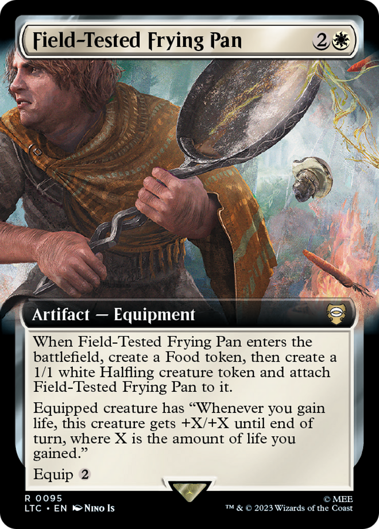 Field-Tested Frying Pan (Extended Art) (LTC-095) - Tales of Middle-earth Commander: (Extended Art) Foil