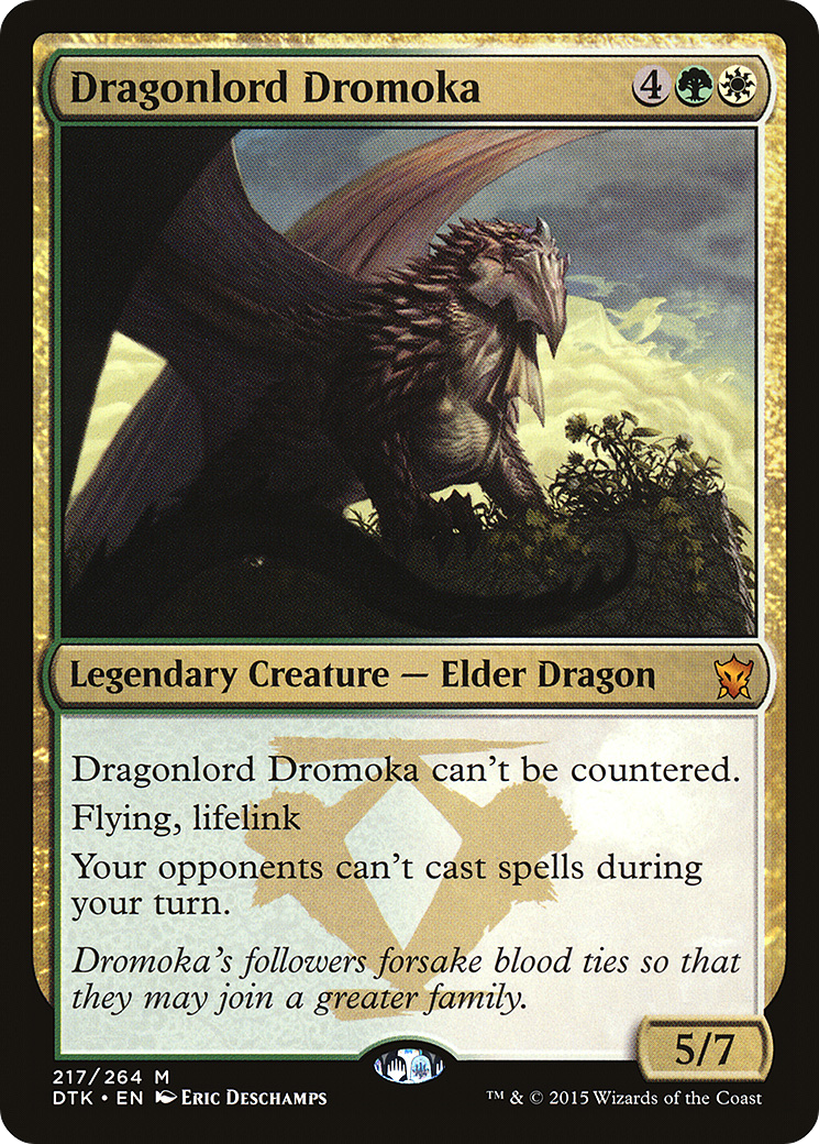 Seigneur des Dragons Dromoka (DTK-217) - Les Dragons de Tarkir 