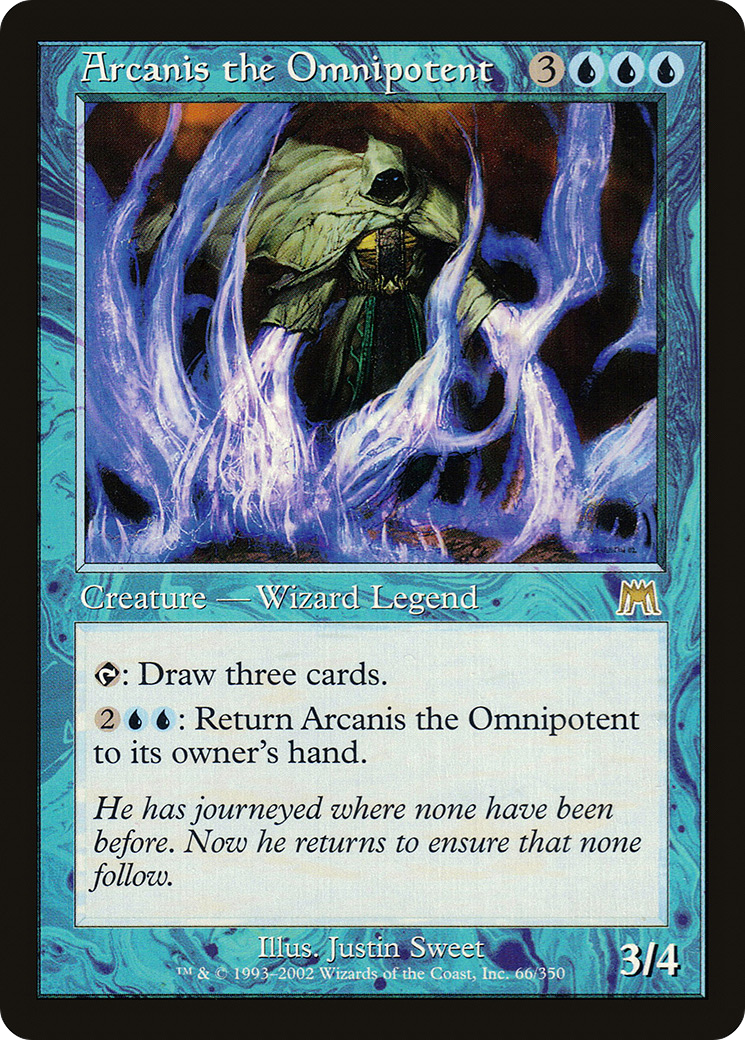 Arcanis l'Omnipotent (ONS-066) - Onslaught Foil 
