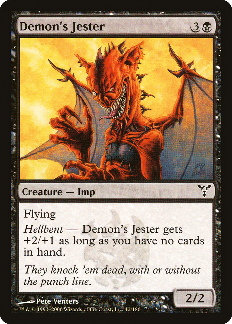 Bouffon du Démon (DIS-042) - Dissension Foil 
