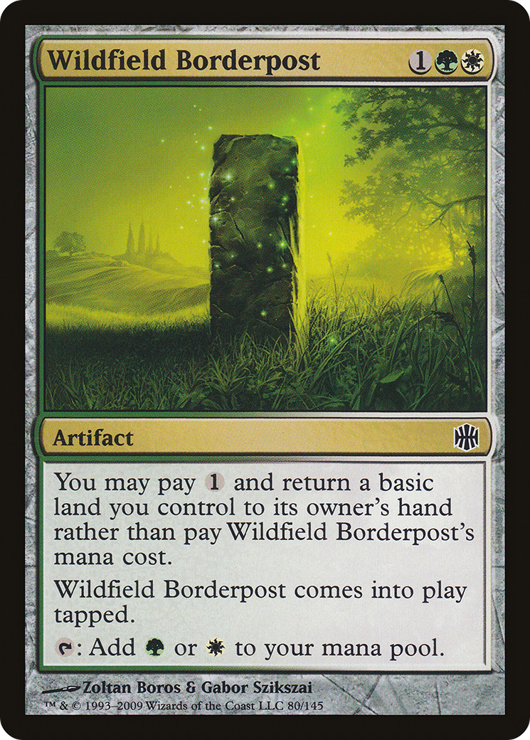 Poste frontière Wildfield (ARB-080) - Alara Reborn Foil 