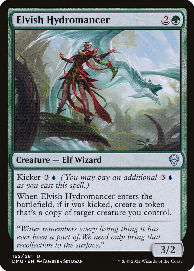 Hydromancien elfique (DMU-162) - Dominaria United Foil 