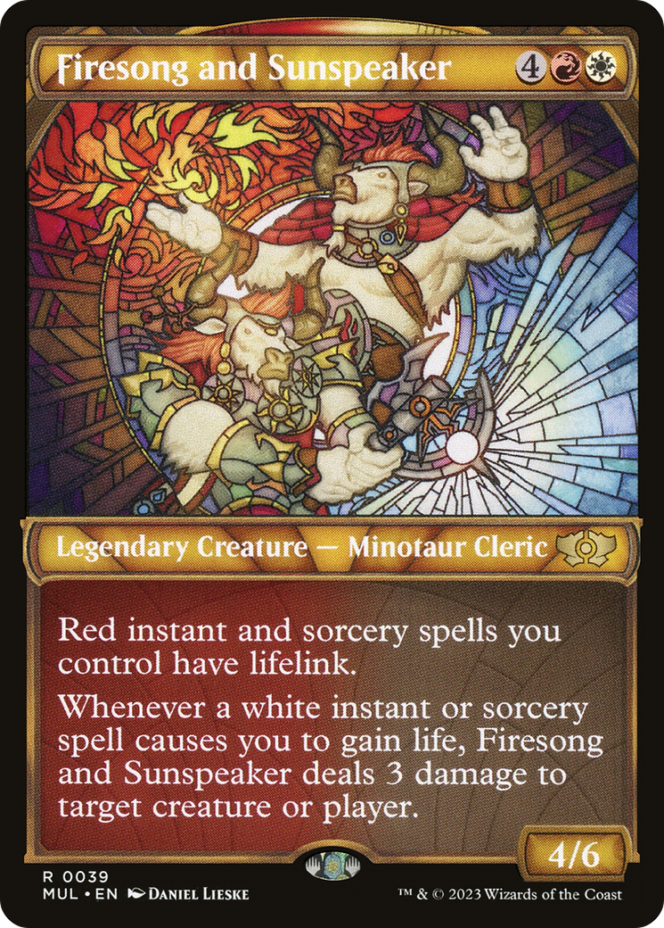 Chantefeu et Parlesoleil (MUL-039) - Multiverse Legends : (Vitrine) Foil