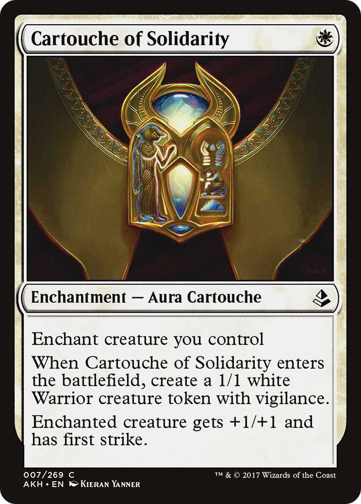 Cartouche de Solidarité (AKH-007) - Amonkhet 