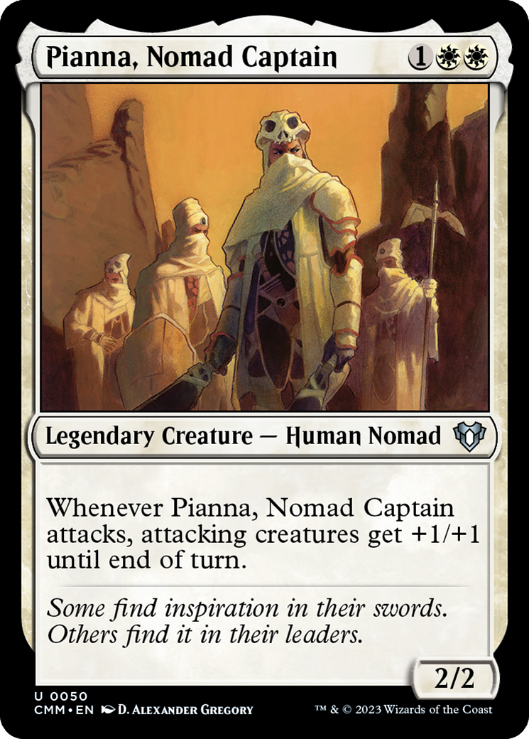 Pianna, capitaine nomade (CMM-050) - Commandant Masters Foil 
