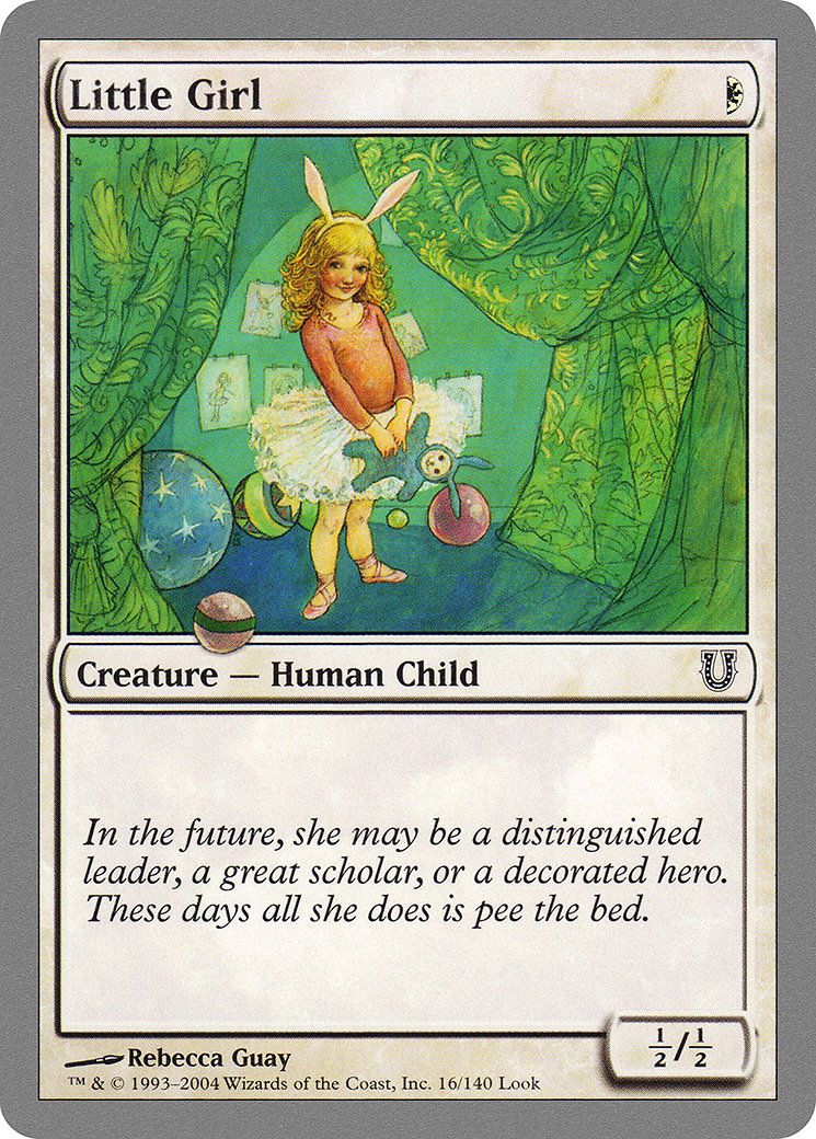 Petite fille (UNH-016) - Dérangée 