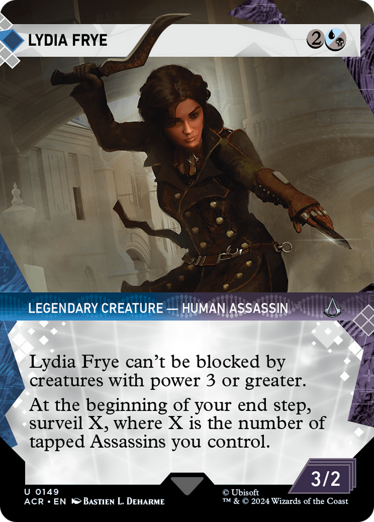 Lydia Frye (Showcase) (ACR-149) - Assassin's Creed: (Showcase) (Borderless) Foil