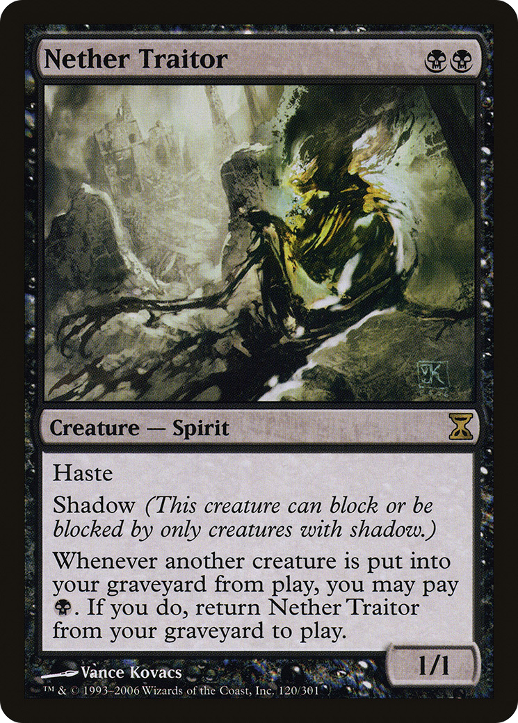 Nether Traitor (TSP-120) - Time Spiral Foil