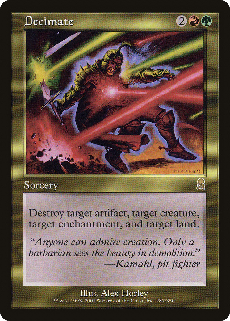 Décimer (ODY-287) - Odyssey Foil 