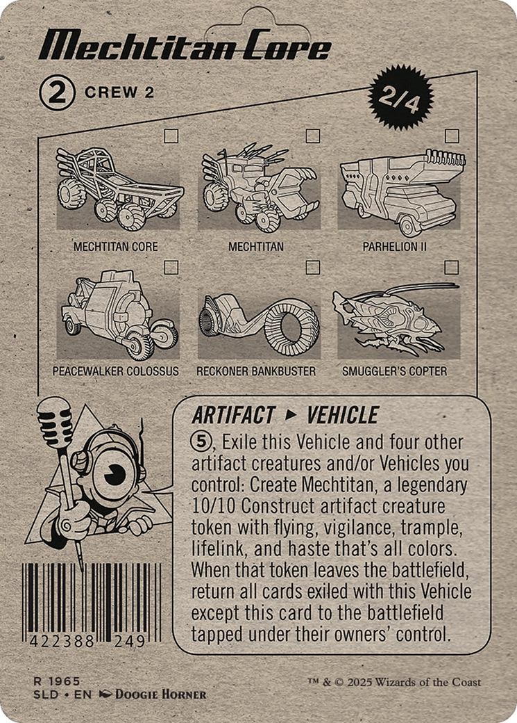 Mechtitan Core // Mechtitan Core (SLD-1965) - Secret Lair Drop (Borderless) Foil