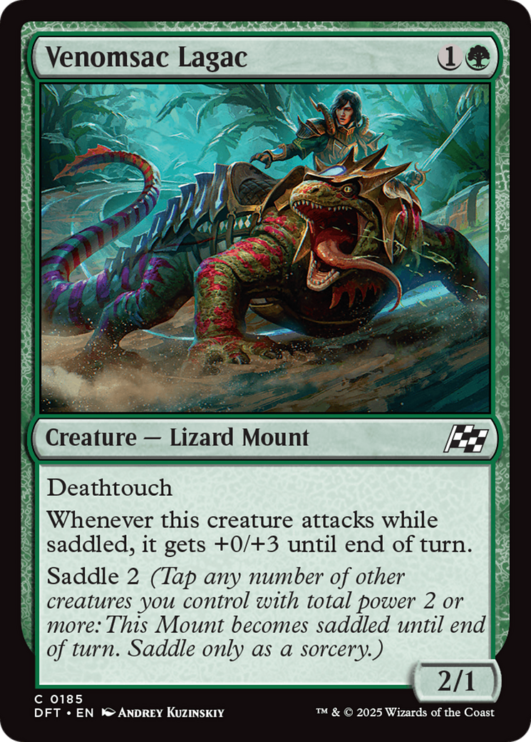 Venomsac Lagac (-185) - Feuille d'Aetherdrift 