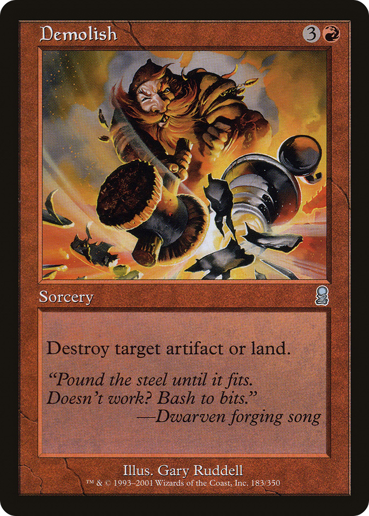 Démolir (ODY-183) - Odyssey Foil 