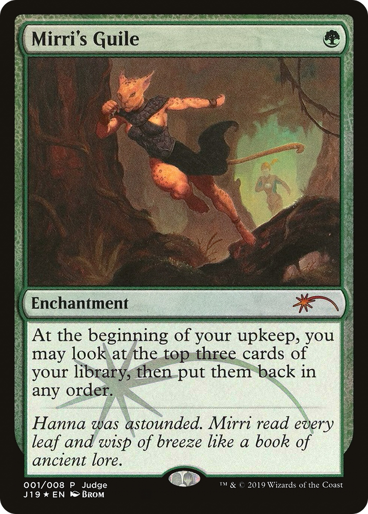 Mirri's Guile (JDG-001) - Judge Gift Cards 2019 Foil