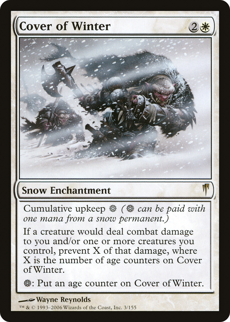 Couverture de l'hiver (CSP-003) - Coldsnap Foil 