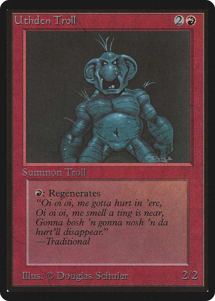 Uthden Troll (LEB-181) - Limited Edition Beta