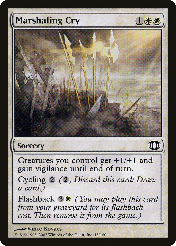 Marshaling Cry (FUT-013) - Future Sight Foil